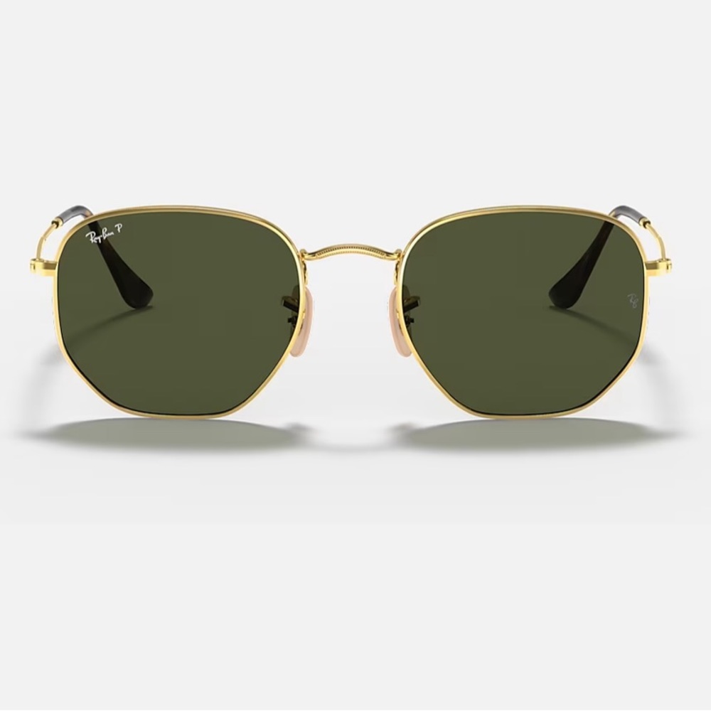 NEW Ray Ban Hexagonal Flat lenses Polarized